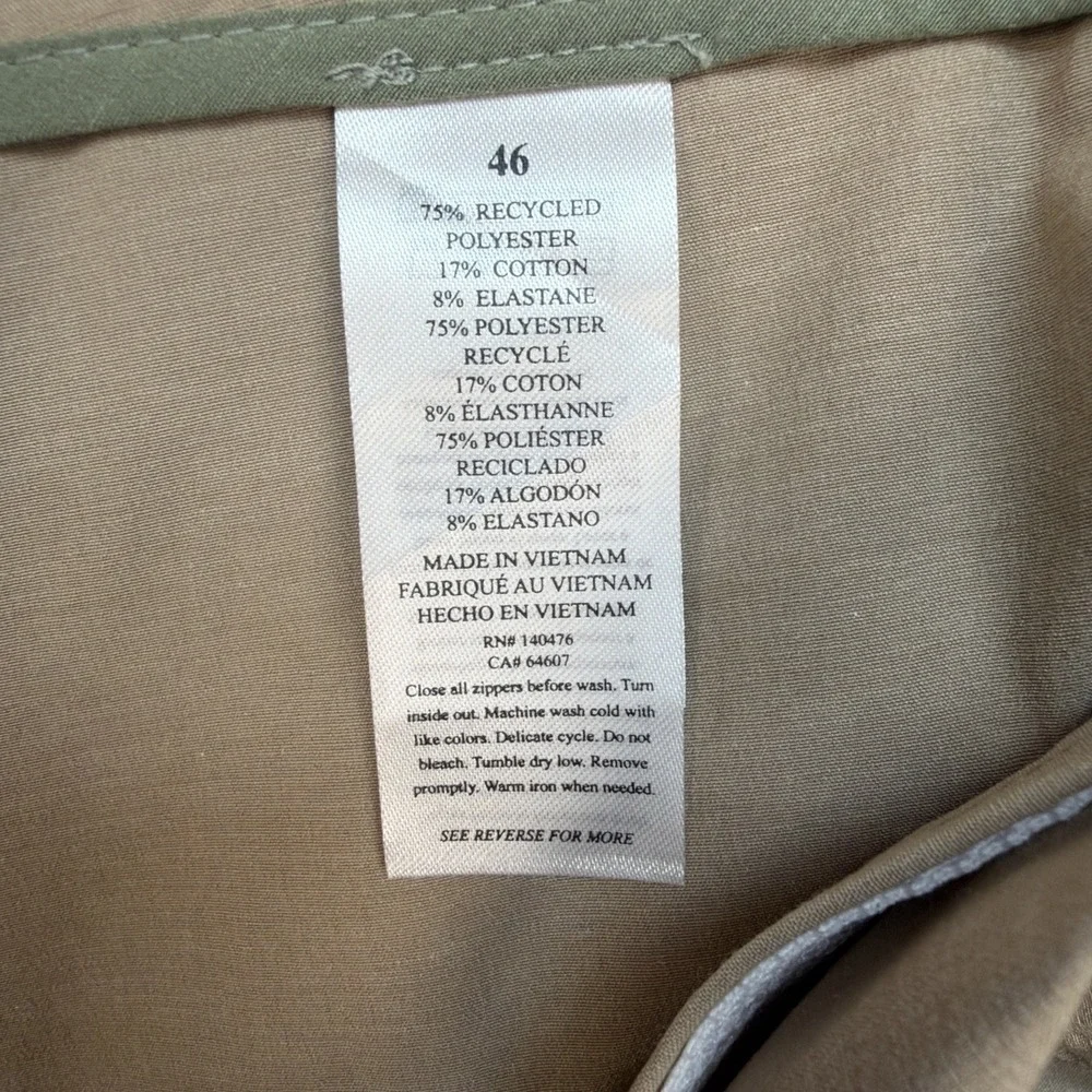 Faherty‎ All Day Shorts Mens 46 Beige Drawstring Stretch Casual Summer 8